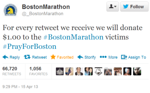 Faux compte Twitter du @_BostonMarathon Faux compte Twitter du @_BostonMarathon